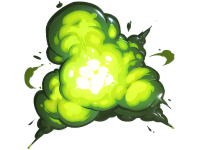 Sticker Boom Blast (Glitter)